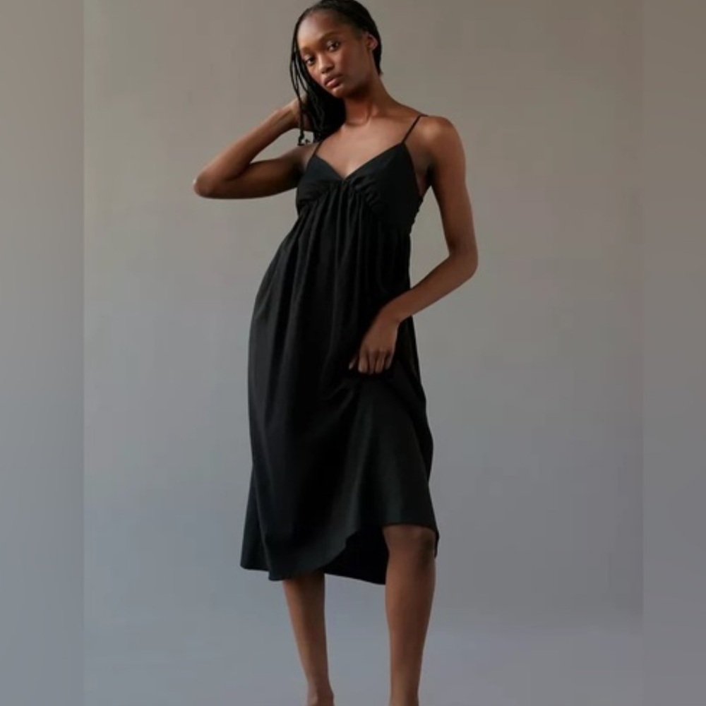 Urban Renewal Black Midi Dress